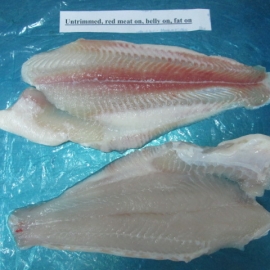 Cá Tra Fillet, còn Da